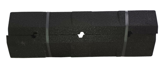 Lot de 2 bases d'amortissement en caoutchouc - 2 x 600 mm pour climatiseurs