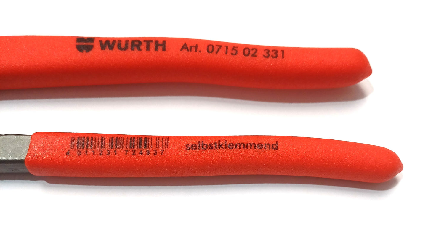 Würth DIN ISO 8976 Wasserpumpenzange, 300 mm, 12 Zoll