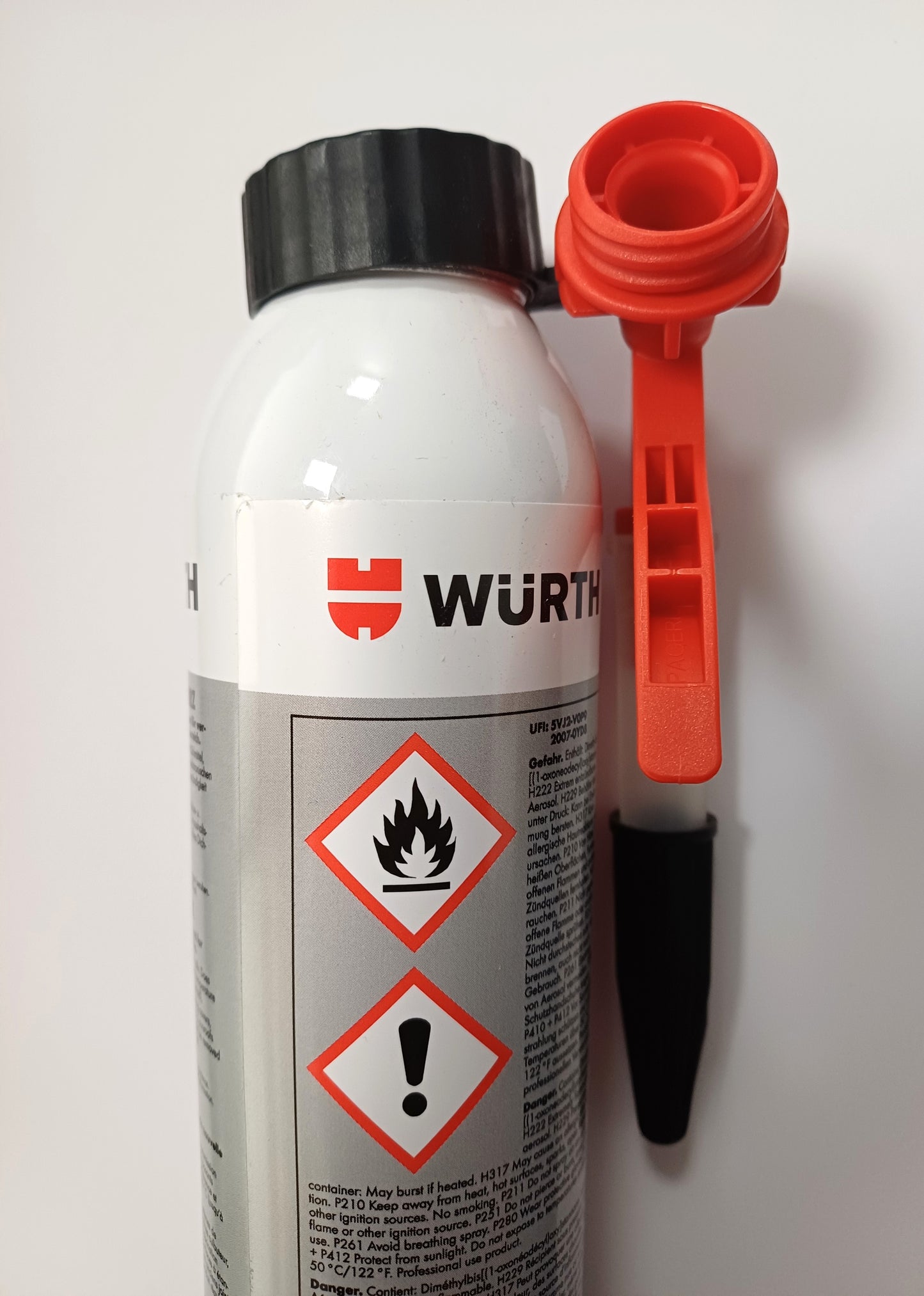 Würth Mastic silicone super RTV noir 200 ml
