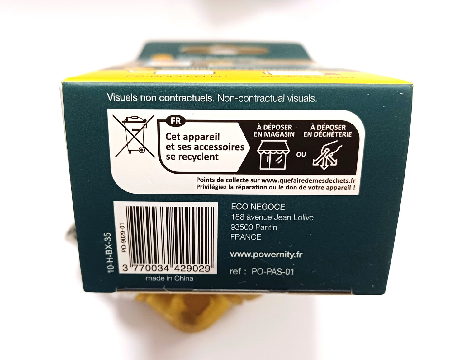 Powernity – Passerelle Wi-FI pour Thermostat Connecté – Pilotage à Distance des Radiateurs Électriques ou Hydrauliques