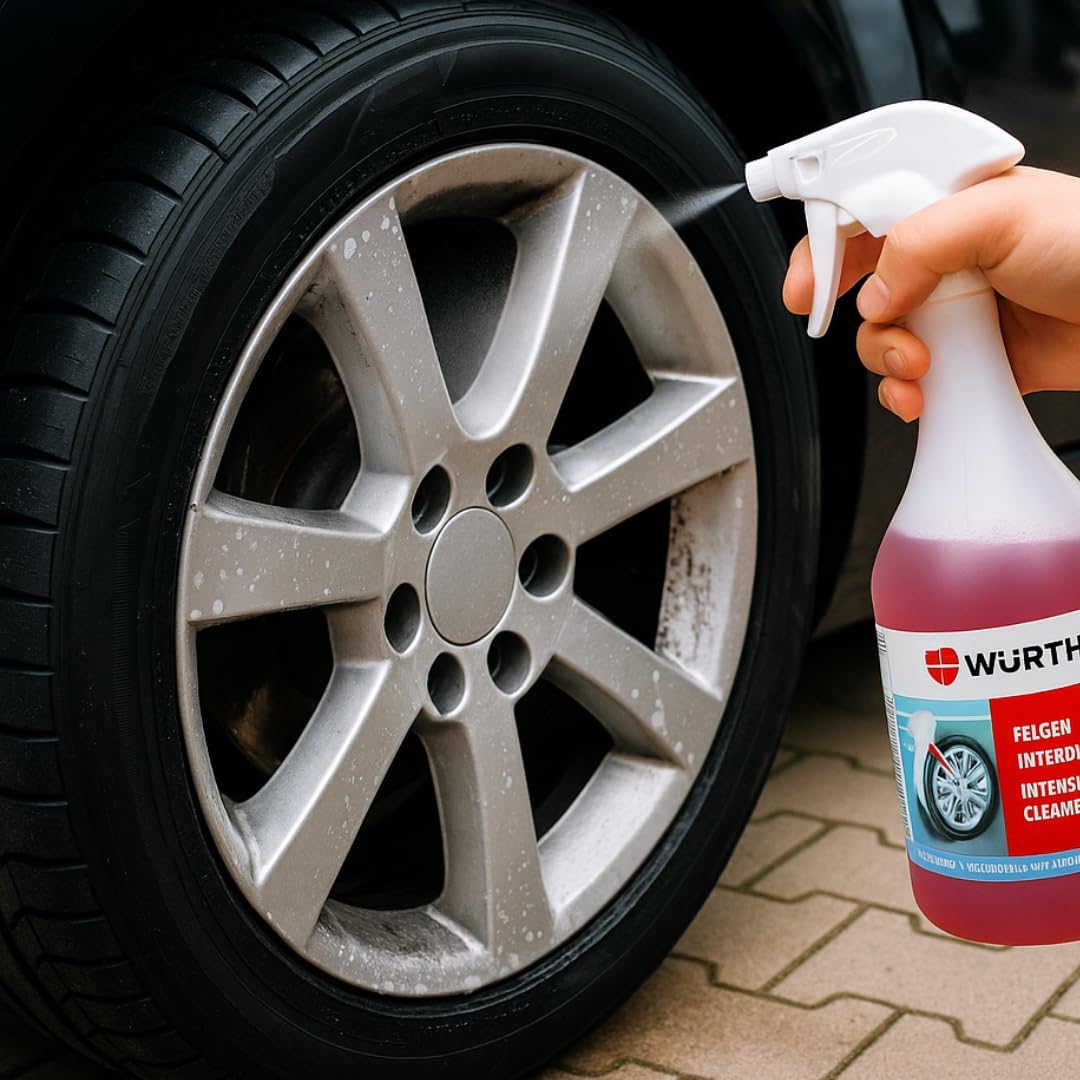 Nettoyant de jantes de voiture en spray – élimine les saletés tenaces – Entretien Auto