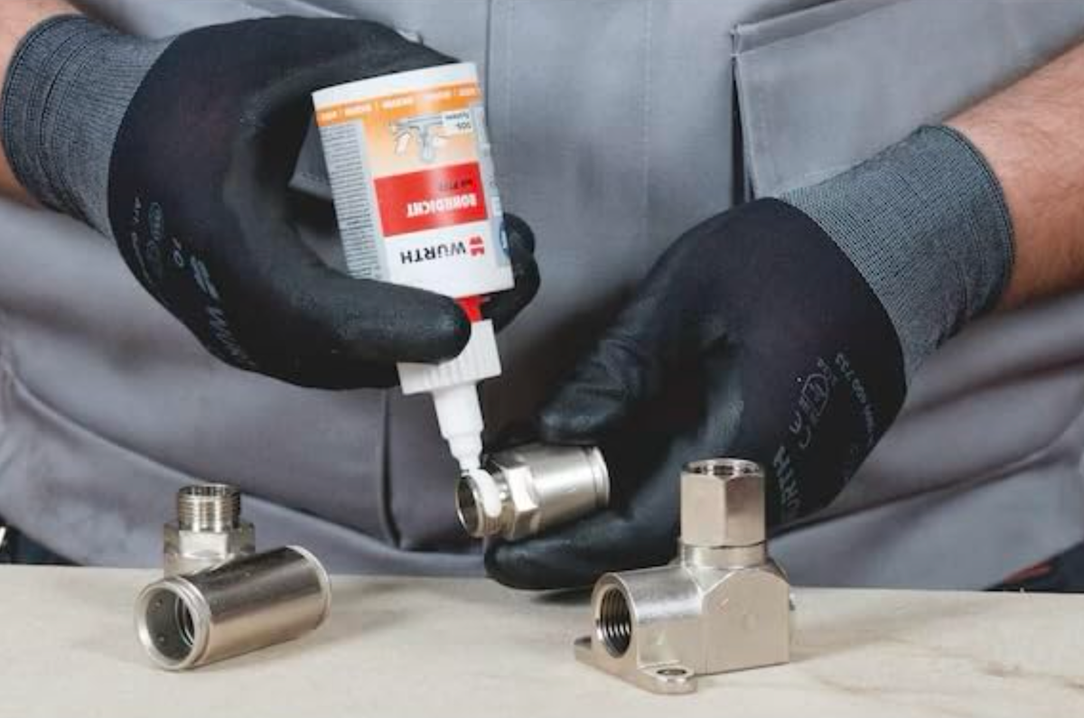 Etanche Tube au PTFE, produit d'étanchéité pour raccords filetés, homologué Gaz de France