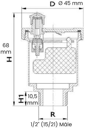 Purgeur Automatique d'Air 1/2
