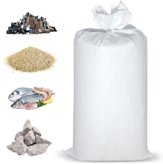 Sacs à gravats, tissés, ultra résistant, 56 x 96 cm chaque unité, vendu par 50