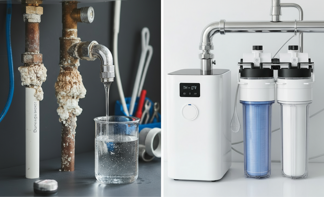 Guide complet du traitement de l’eau domestique : anti-tartre, filtres et adoucisseurs