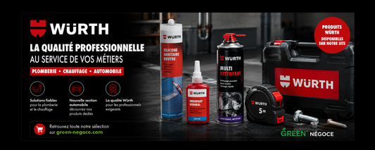 Vous ne connaissez pas la société  Würth ? Découvrez notre partenaire maintenant