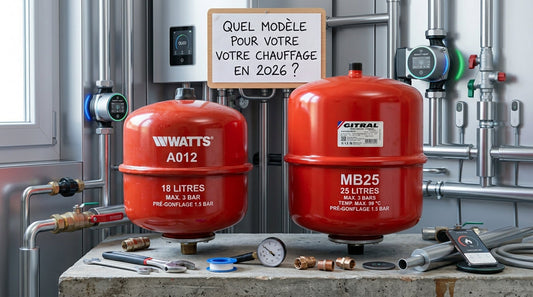 Vase d'expansion Watts vs Gitral