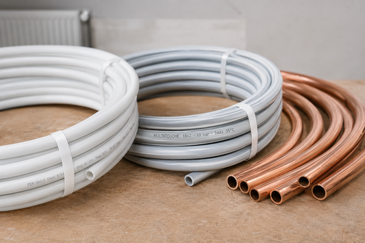 Tube PER, multicouche ou cuivre ?