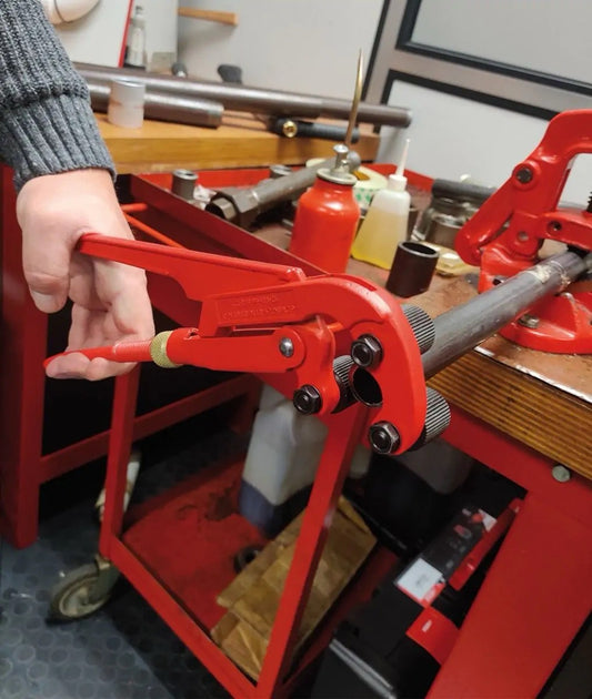 Clé à moleter Virax 2" – Moletage rapide pour tubes et raccords filetés jusqu'à 2"