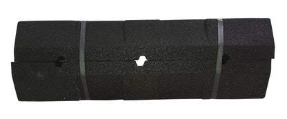Lot de 2 bases d'amortissement en caoutchouc - 2 x 600 mm pour climatiseurs