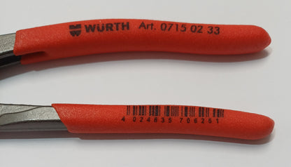 Wurth DIN ISO 8976 Multi-grip Pliers, 180 mm, 7 inches