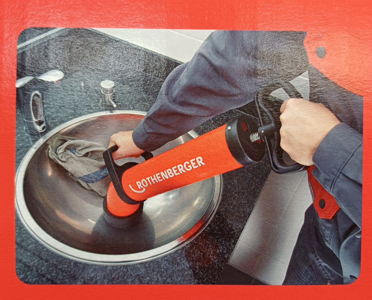 Nettoyeur de canalisations Professionnel avec 2 adaptateurs - Rothenberger