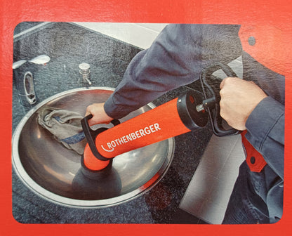 Nettoyeur de canalisations Professionnel avec 2 adaptateurs - Rothenberger