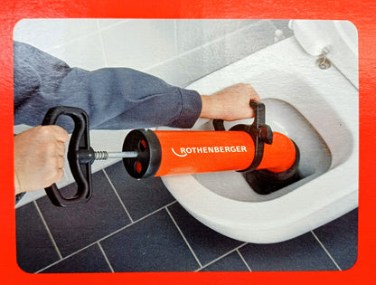 Nettoyeur de canalisations Professionnel avec 2 adaptateurs - Rothenberger