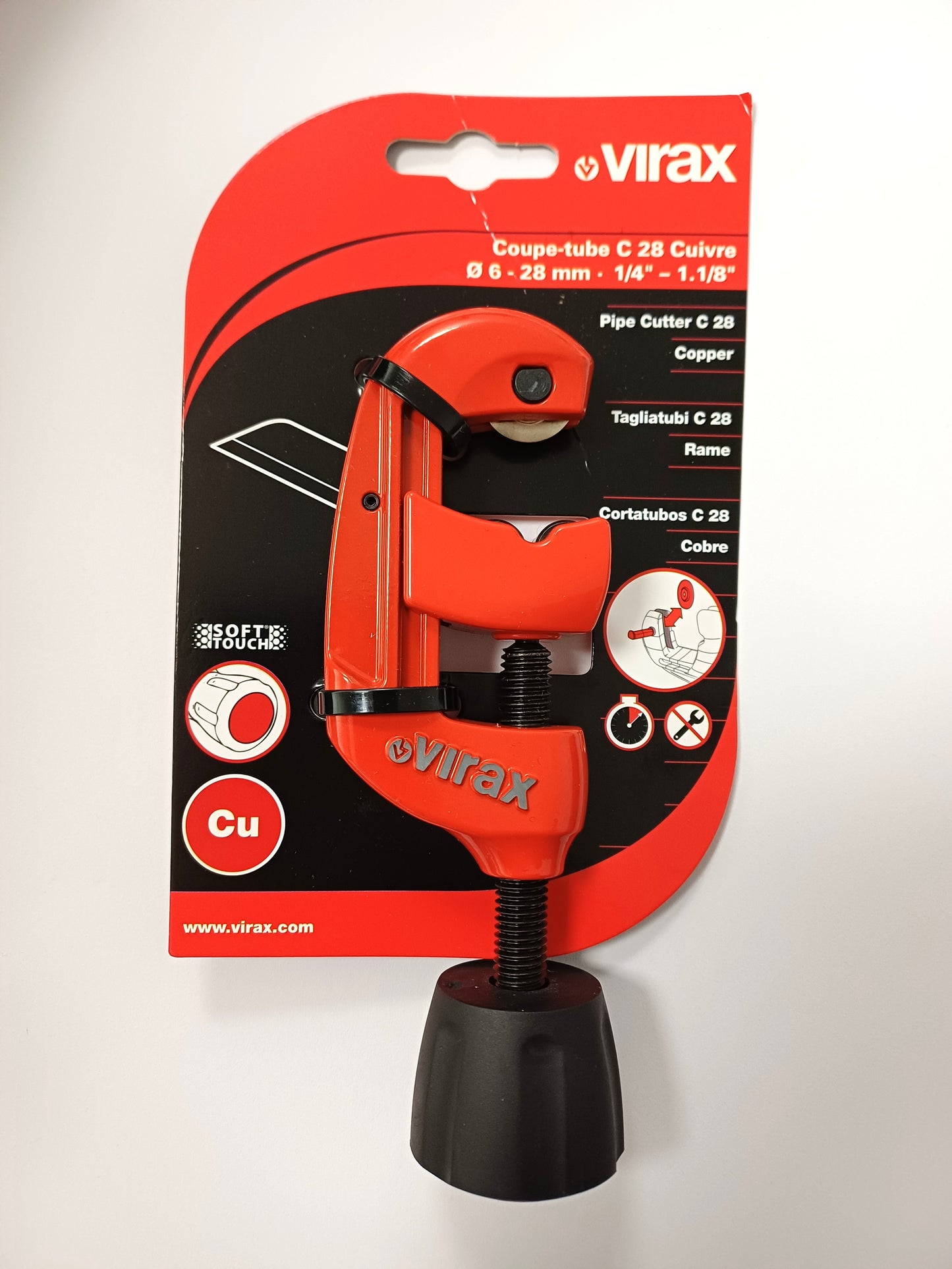 VIRAX - Coupe-tube cuivre Ø 6/28mm - 210441