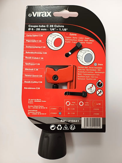 VIRAX - Coupe-tube cuivre Ø 6/28mm - 210441