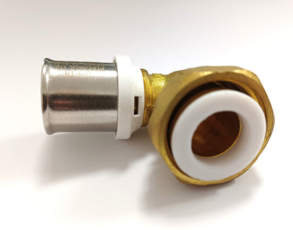 TH - coude femelle écrou tournant 20 3/4 20x2