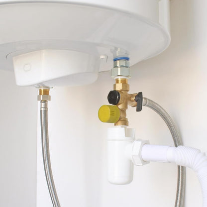 siphon pour groupe de sécurité avec déflecteur - watts industries 2292315