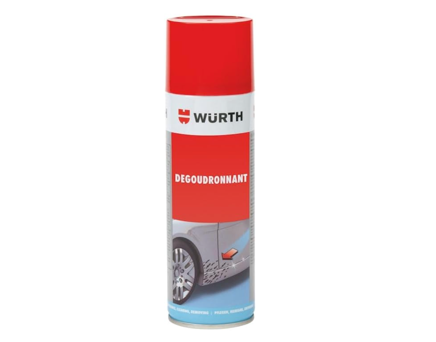 Dégoudronneur puissant pour carrosserie – Nettoyant goudron, huile et résine pour Voitures, Motos et Machines -  300ml