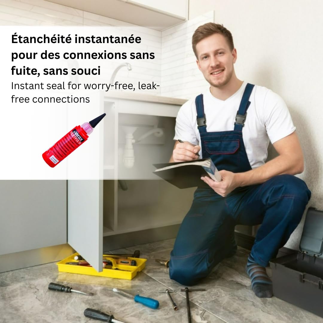 Colle résine Virax - Filetflix - Lot de 5