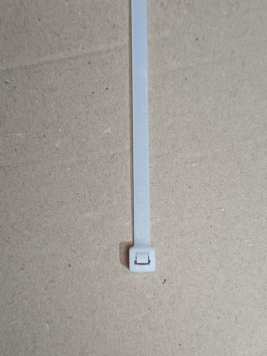 Collier de serrage, Sachet, de 50 riselans 4,5x350 mm, blanc.