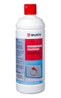 Désemboueur chauffage, liquide alcalin à usage curatif nettoyant, détartrant, anticorrsion, Wurth 1kg, pour désembouer les circuits de chauffage, Blanc/Jaune, pH 7-8, 20°C