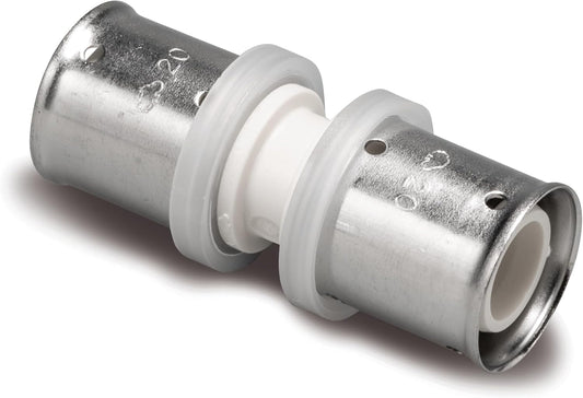 Manchon de liaison égal, multicouche à sertir, PPSU, Ø16, 16x2,0.