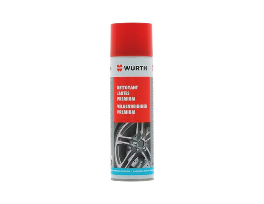 Würth Premium Felgenreiniger, 400 ml, säurefrei, kraftvolles Konzentrat, pflegeleichtes Finish und sparsam im Verbrauch