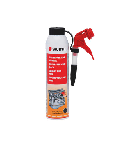 Würth Mastic silicone super RTV noir 200 ml