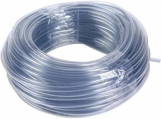 Tuyau Transparent en PVC, Diamètre 6/9 cm, Longueur 50 m