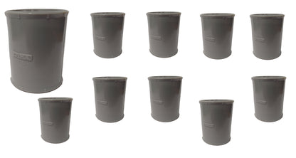 Manchon de plomberie à butée DN 40, lot de 10 unités
