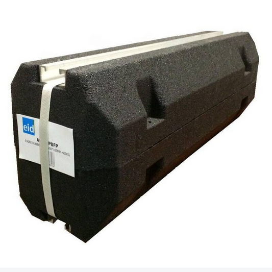 Paire de Supports au Sol Anti-Vibrations EID mini rubber Pour Climatisation et Pompe à Chaleur (PAC) 400MM 300KG