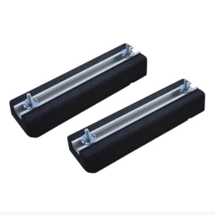 Paire de Supports au Sol Anti-Vibrations EID mini rubber Pour Climatisation et Pompe à Chaleur (PAC) 400MM 300KG
