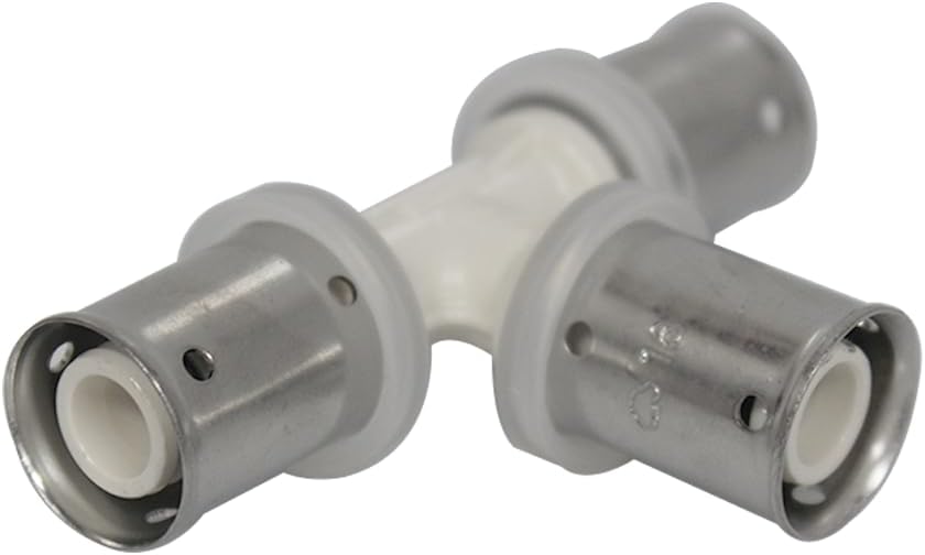 Té egal, multicouche à sertir, PPSU, Ø16, 16x2,0.