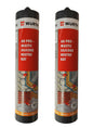Lot de 2 Wurth A8 PRO Mastic Silicone Translucide/Transparent 310 ml