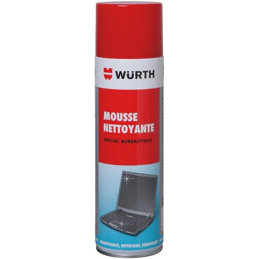 Mousse nettoyante pour la bureautique - Antistatique 500ml – Nettoyant écran, clavier et plastique haute éfficacité