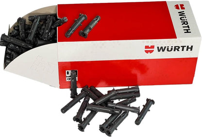 Cheville multimatériaux en plastique Shark Pro - 8x46 mm / Lot de 200