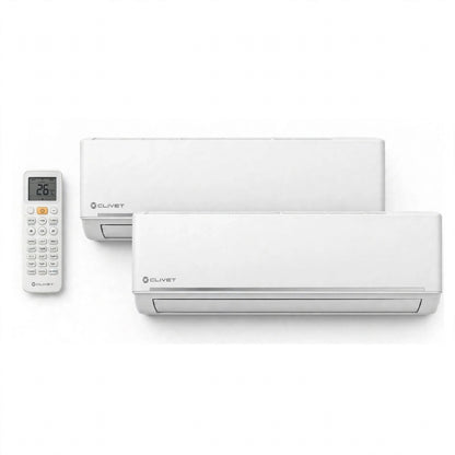 Pompe à chaleur : KIT PAC air/air Clivet EZCool Tri-Split - 7.9 kW - 3 sorties