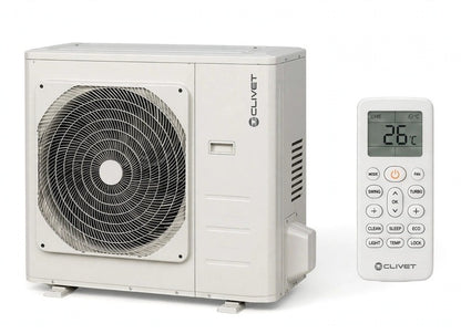 Pompe à chaleur : KIT PAC air/air Clivet EZCool Quadri-Split - 8.2 kW - 4 sorties