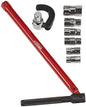 Tap wrench + 6 bits + jaw - Virax