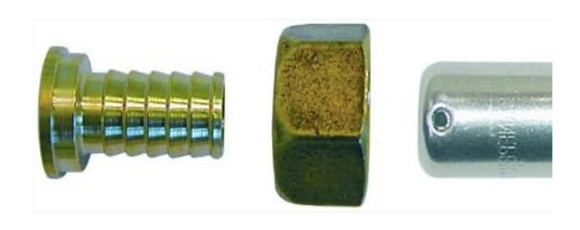 Pb Tub - Ecrou Tour.A Sertir Per 1/2"16 Re216