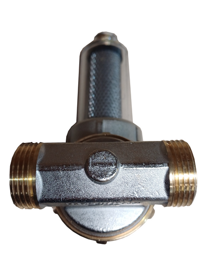 Filtre magnétique pour élimination des boues, vanne intégrée et raccordements rotatifs à 360°, 2 robinets à tournant sphérique