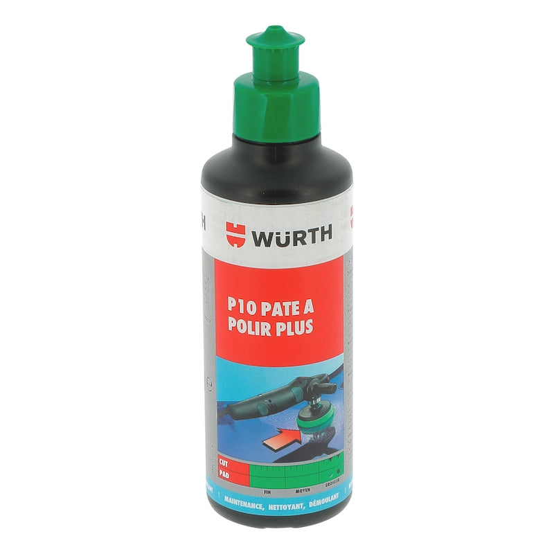 Pâte à polir P10 Plus pour rayure profonde de carrosserie - 250g