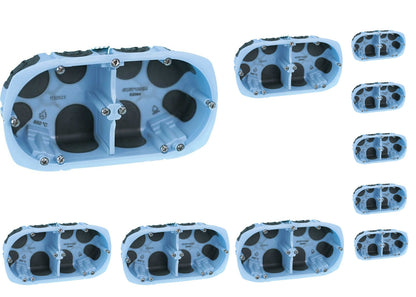 Lot de 10 boîtes d'encastrement Double Air'Metic modèle 67 P40