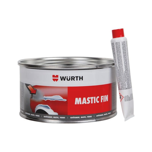 Mastic fin pour réparation de carrosserie - Wurth