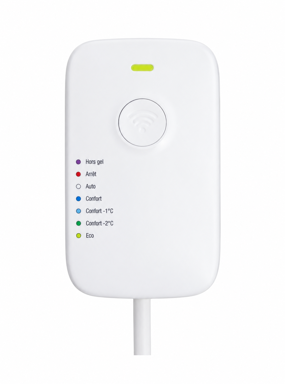 Powernity – Thermostat Connecté Wi-FI pour Radiateurs Électriques – Compatible iOS & Android – Économies d’Énergie – Installation Facile