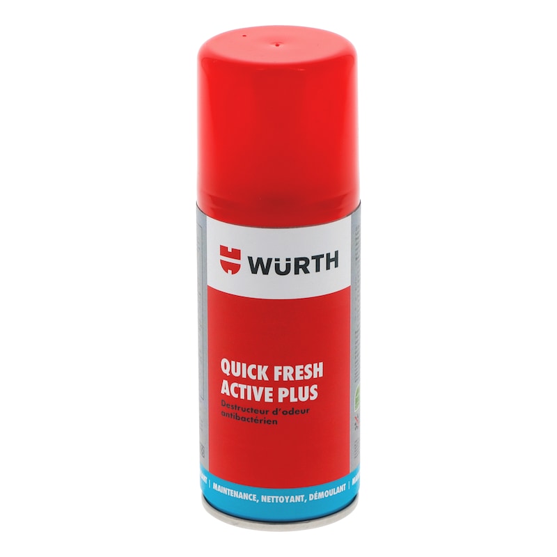 Würth - Quick Fresh Active Plus - Nettoyant antibactérien pour climatisation 100 ml