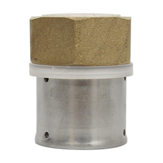 Raccord femelle ecrou tournant, multicouche à sertir, PPSU, 32x3,0-1.