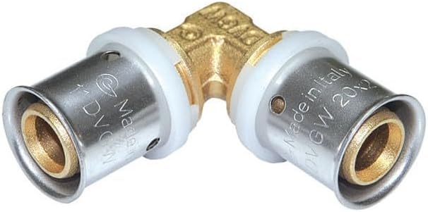 Brass Elbow Fitting 16 mm, Pack of 50 Pieces