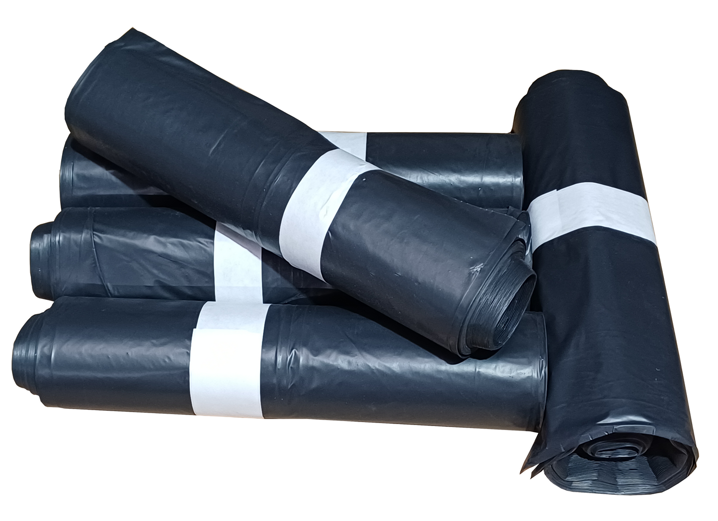 Sac poubelle qualité professionnelle de 110 L Noir - 55 microns - Carton de 200 Sacs - Basse densité